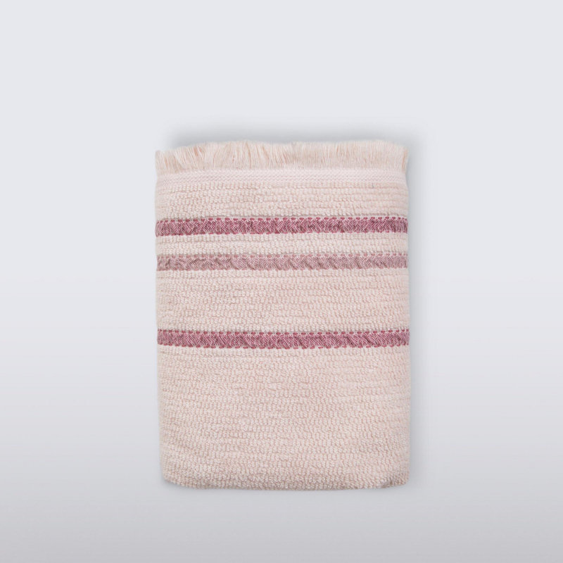 Drap de bain 100% coton Davuan, Saumon