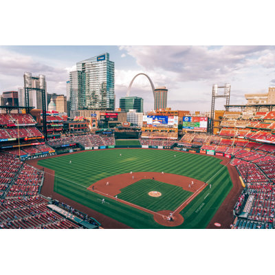 " St. Louis Cardinals Baseball Stadium, Busch Park, Baseball, Park, Stadium, St. Louis, Wide "