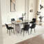 Chaises de salle à manger en cuir, chaises de cuisine en similicuir de style Mid-Century-9896391-9896390