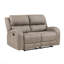 Causeuse inclinable double luxueuse 1pc