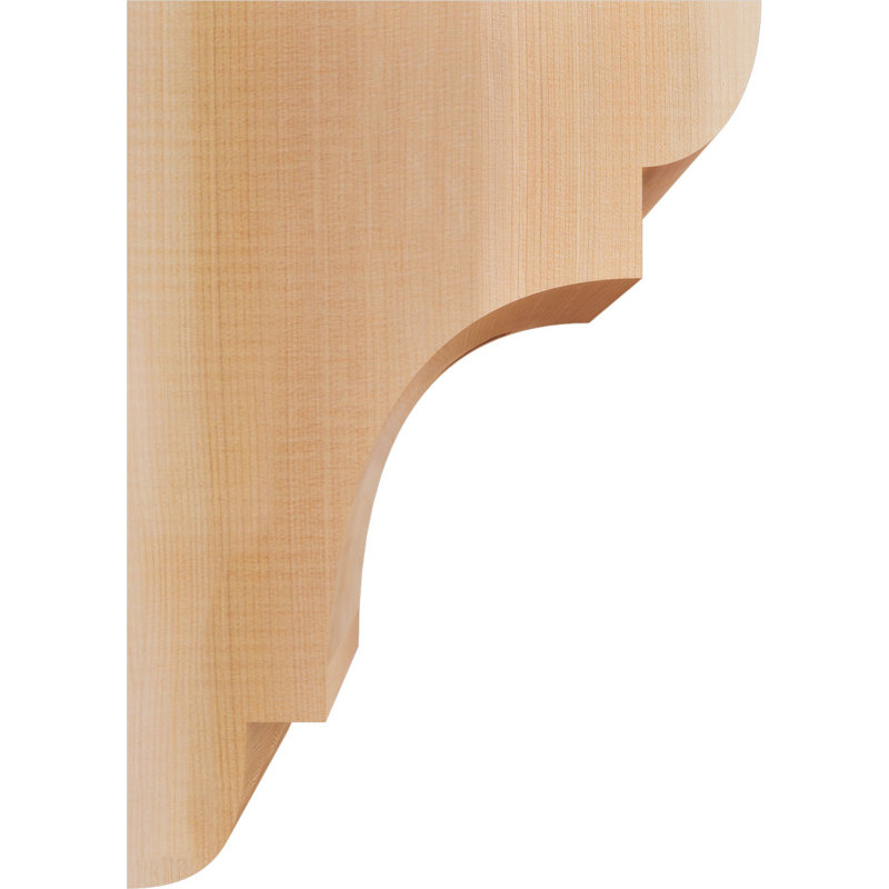New Brighton Corbel, H 14 po x l 5,5 po x P 10 po, Cèdre rouge, Lisse