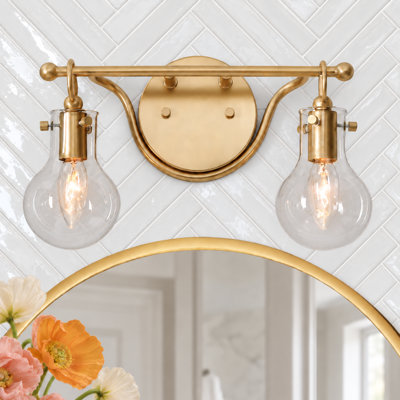 Sia 2-Light Dimmable Vanity Light