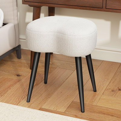 Tabouret de coiffeuse Teddy Velvet