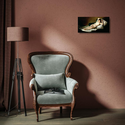 Astoria Grand Goya, Francisco Gallery Wrapped Canvas Art Titled: La Maja desnuda