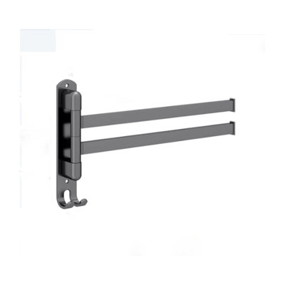 Flexispace 180° Rotatable Balcony Clothes Rack