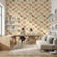 Papier peint chevaux, décoration murale ludique-1789924842