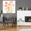 Art mural en verre Winston Porter «Peach Fuzz» par Design Fabrikken-1636245904