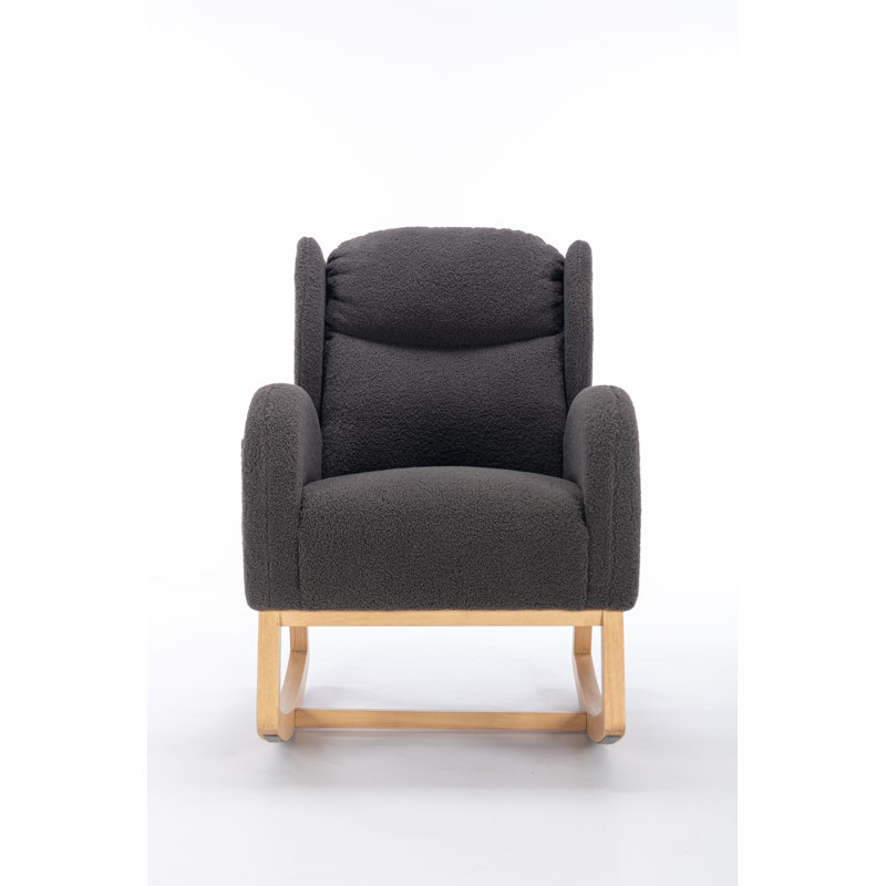 Jordyn Rocking Chair, Grey