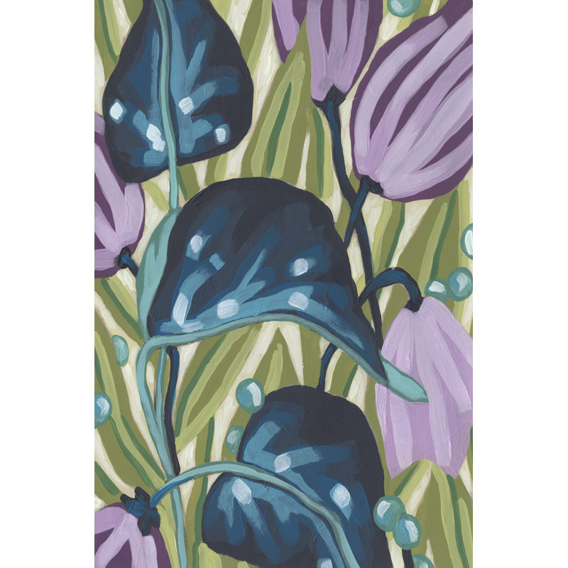Tropical Jewels I by June Erica Vess - Painting, 76 cm H x 51 cm W, Wrapped Canvas