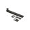 Deltana 6SBCS19 6" Surface Bolt, Concealed Screw, HD in Paint Black