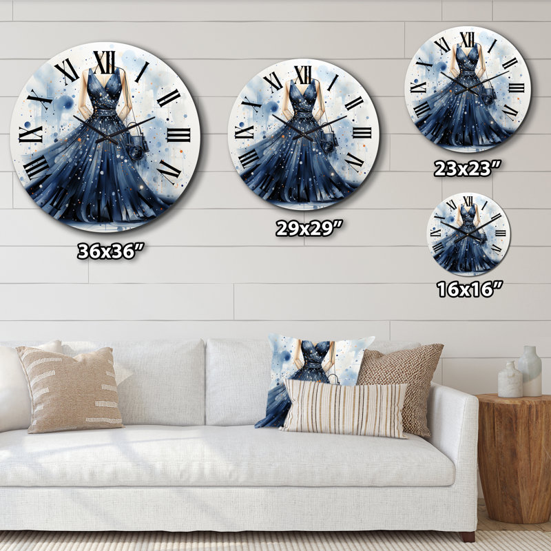 Connahey - Horloge murale tendance, Grand