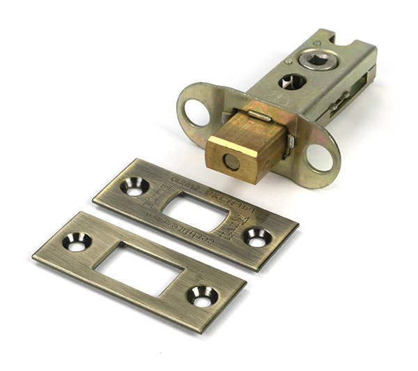 Aged Brass 2½" Heavy Duty Tubular Deadbolt, Aged Brass