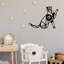Applique murale encastrée noire 1 lumière Kaisha