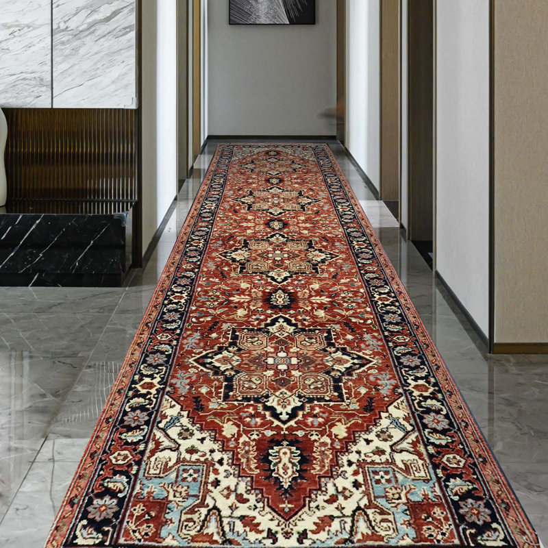Hand Knotted Wool Oriental Area Rug, Round 8'