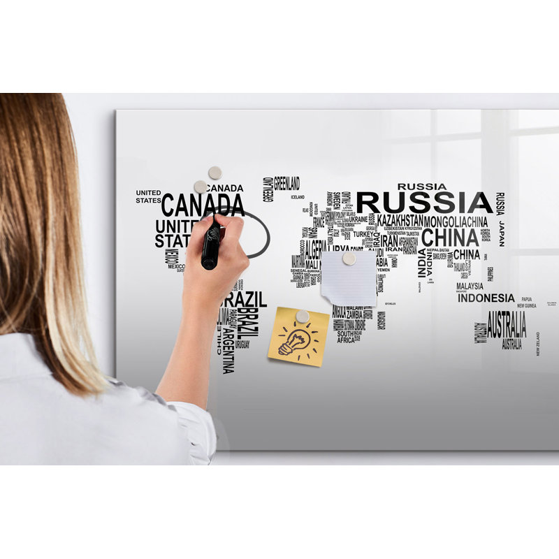 Magnetic Glass Dry Erase Board