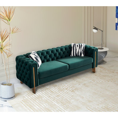 3-seater Tufted Sofa With Upholstery by Mercer41