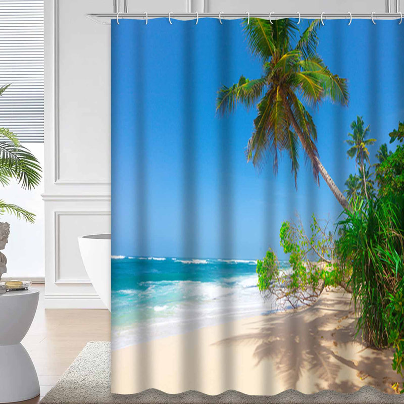 Arbre de beauté avec 12 crochets Tropical Beach, L 72 po x l 72 po