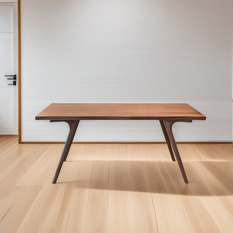 Simple solid wood table, 29.52"H x 94.48"L x 37.4"W