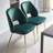 17.71'' H Velvet Upholstered Side Chair-692665369