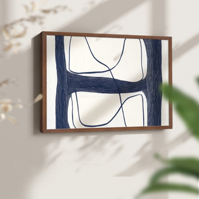 Abstrait, série I, reproduction encadrée