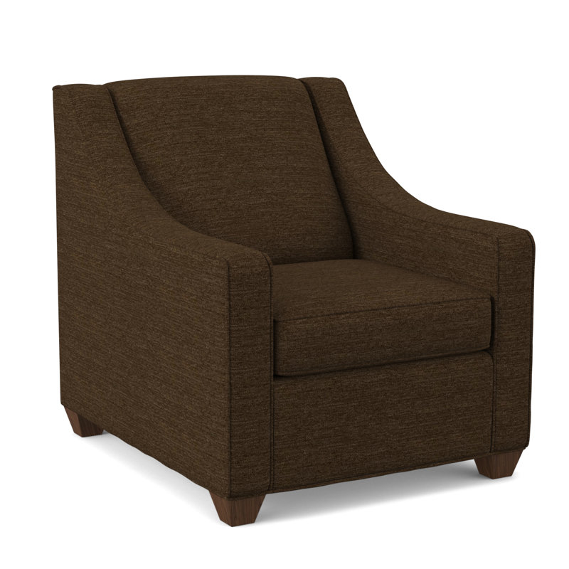 Fauteuil l 31 po Phillips, Noyer Montana, Chocolat antique