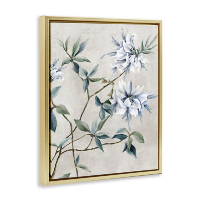 Art mural sur toile Cluster Flowers, par Alex Black