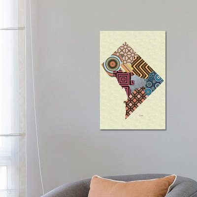 Washington DC - Wrapped Canvas Print
