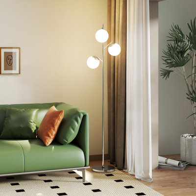 HOMCOM 3-Light Tree Floor Lamps