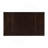 Rectangular 52-Inch Extension Dining Table, Cappuccino