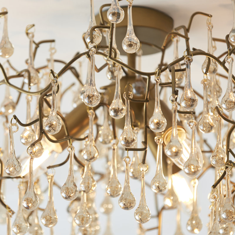 Hewes 3 - Light Crystal Chandelier