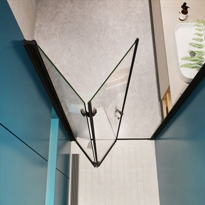 1 3/8" adjustment,universal pivot shower door