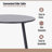 3 Piece Patio Bistro Rattan Chair & Table Set with Cushions-593025376