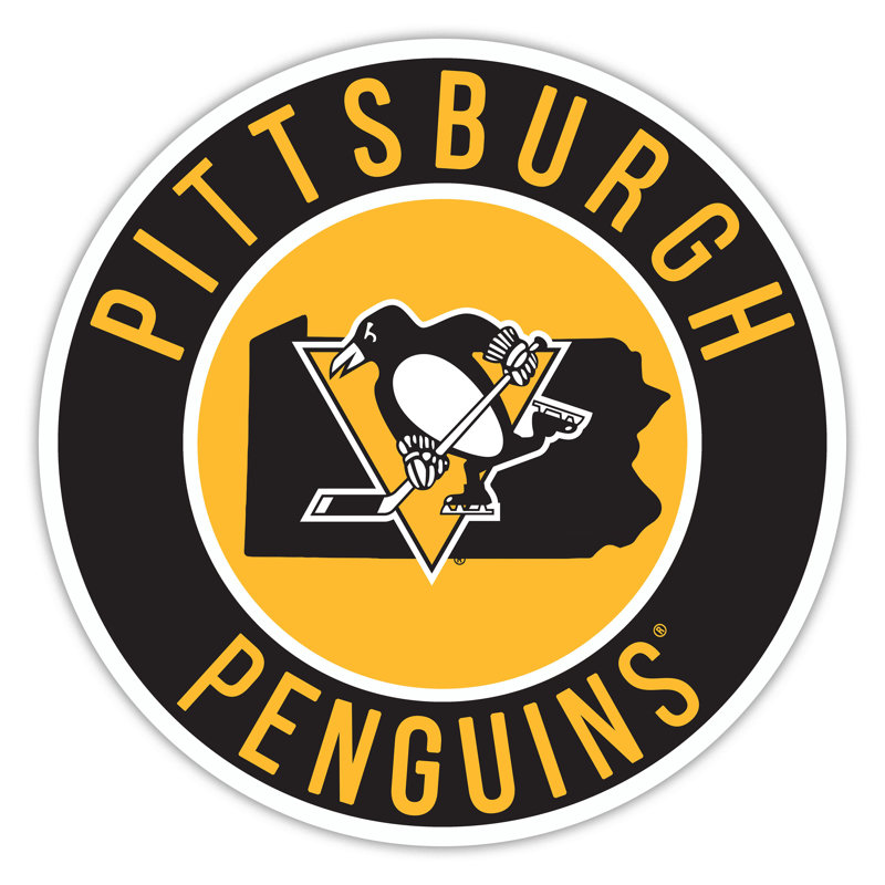 Penguins Bright Line - 16 po avec cercle