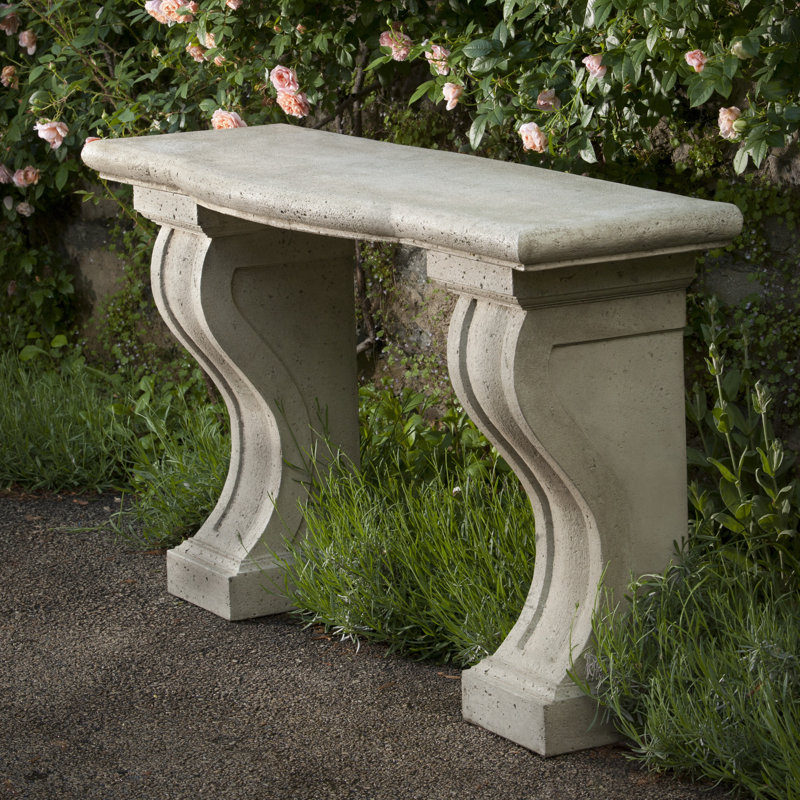 60'' W Stone Console Table, Alpine Stone