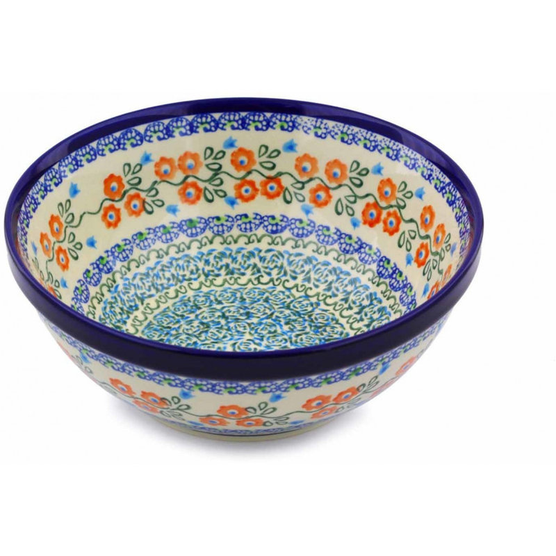 Bol à salade en grès poli 44 oz