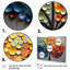 Colourful Rainbow Tree Of 4 Seasons - Tree Canvas Wall Art-2009016533-2009016537