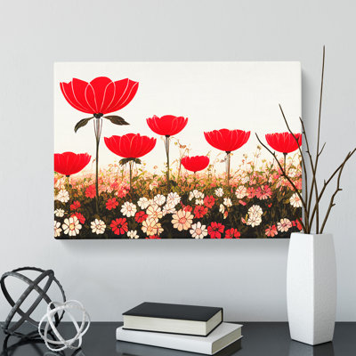 Special Flower Market - Wrapped Canvas