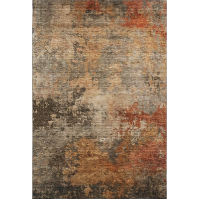 Premium Machine Washable Jessie AMF1216 Abstract Rug