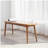 Natural oak dining table and chairs, living room chair-111149136