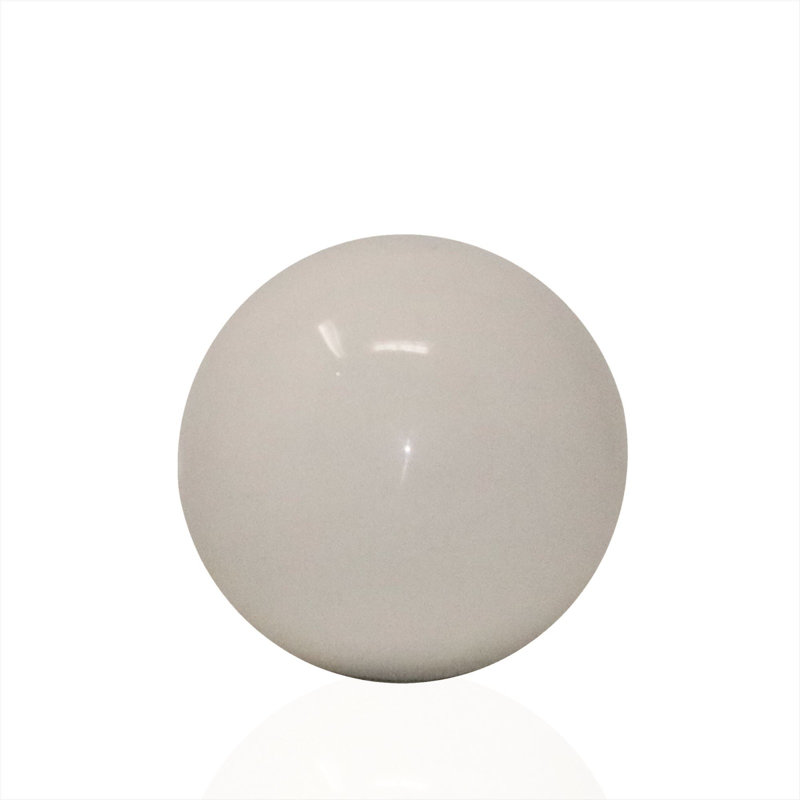 Sculpture sphère blanche