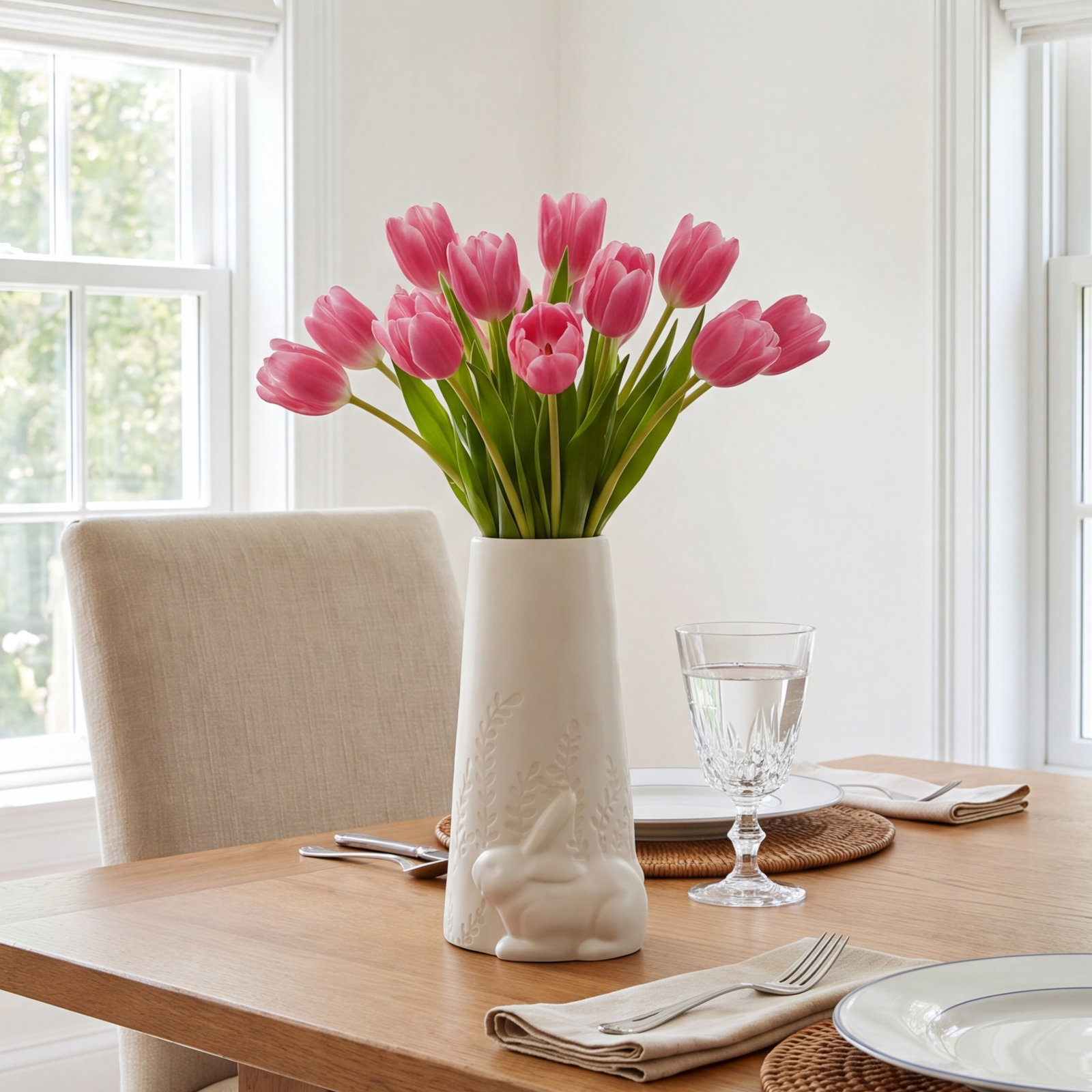 Kegan 7.5'' Handmade Ceramic Table Vase