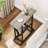 Side Table For Small Spaces, Slim Bedside Table With Storage Holder-106839759