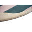 Geometric Area Rug in Teal/Red/Pink/Ivory-57906890