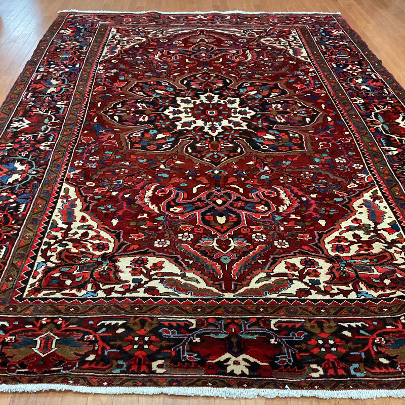 HERAT ORIENTAL Handmade Heriz Wool Rug