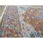 Tapis unique en laine noué à la main orange de 8 pi 1 po x 10 pi 2 po Mahyar