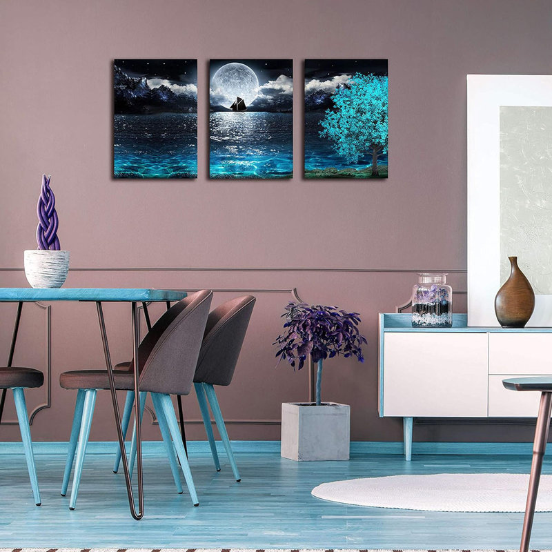 3 Piece Wrapped Canvas Print