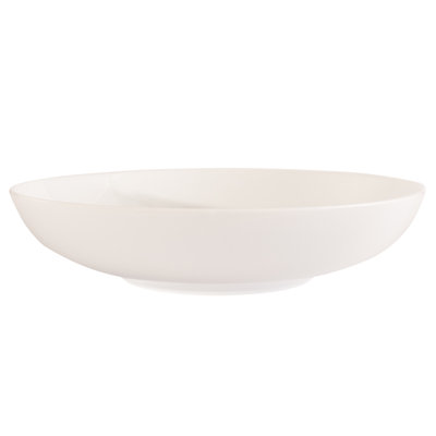 SuperWhite 4 Piece Soup & Cereal Bowls 9in. Ideal for Oatmeal, Fruit, Rice