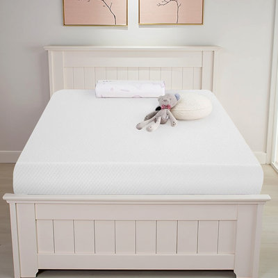 8-Inch 3-Layer Gel Memory Foam Mattress with Pressure Relief, Motion Isolation, Breathable Wave Foam and High-Density Support