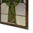 18"H Celtic Cross Stained Glass Window Panel