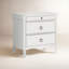 Table de chevet victorienne vintage avec alimentation et USB Country Living